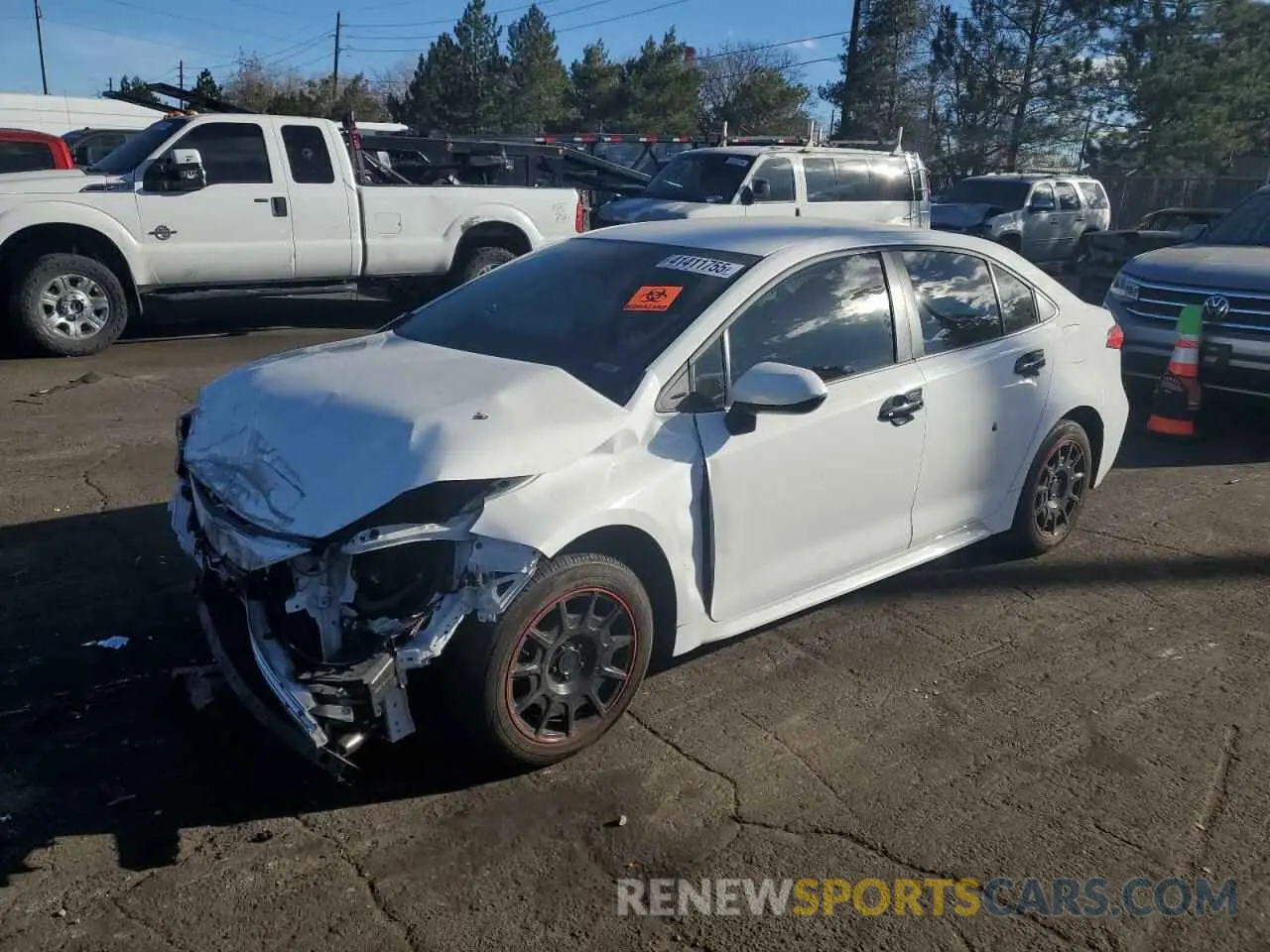 1 fotografías del automóvil dañado 5YFB4MDE9RP180916 TOYOTA COROLLA 2024