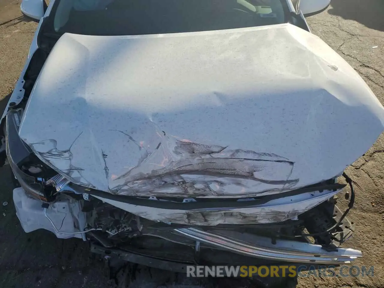 12 fotografías del automóvil dañado 5YFB4MDE9RP180916 TOYOTA COROLLA 2024