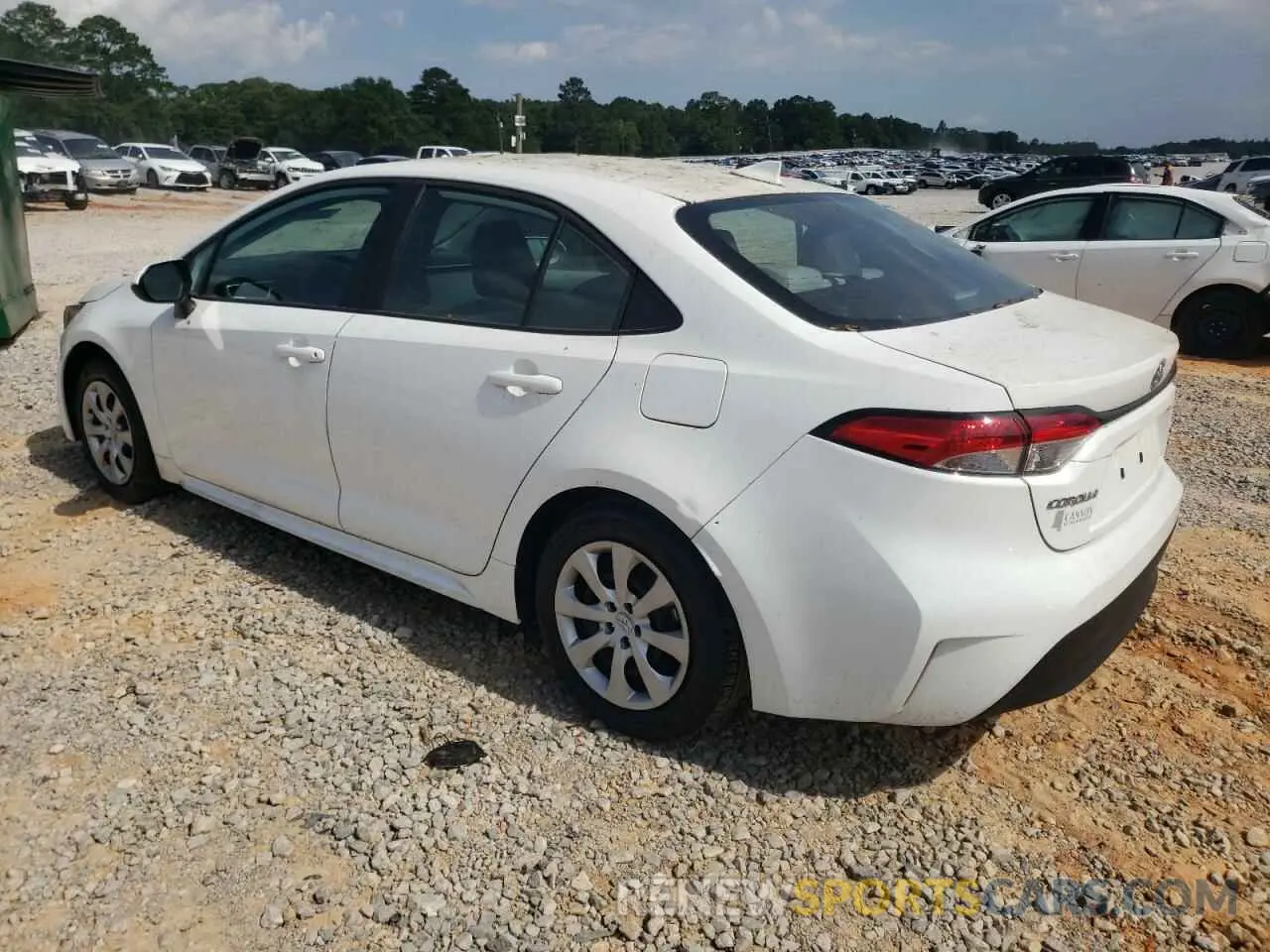 2 fotografías del automóvil dañado 5YFB4MDE9RP181970 TOYOTA COROLLA 2024
