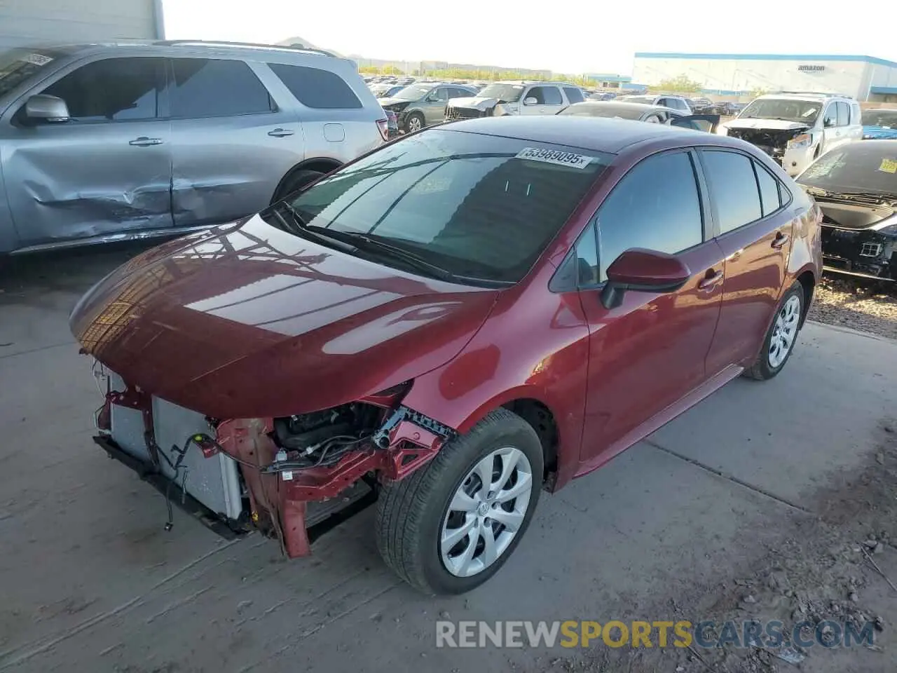 1 fotografías del automóvil dañado 5YFB4MDE9RP186344 TOYOTA COROLLA 2024