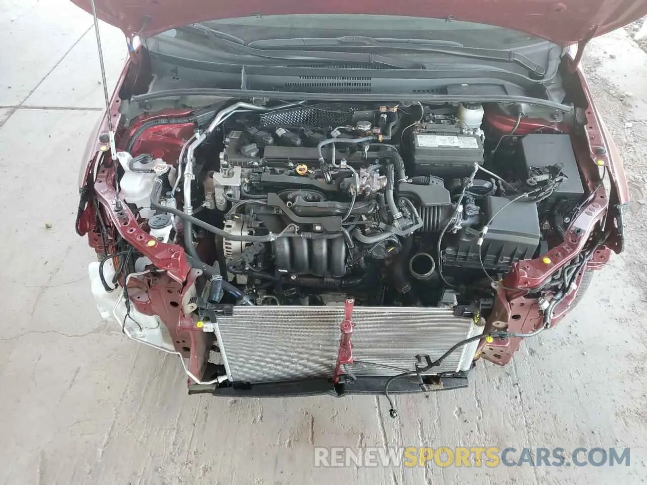11 fotografías del automóvil dañado 5YFB4MDE9RP186344 TOYOTA COROLLA 2024