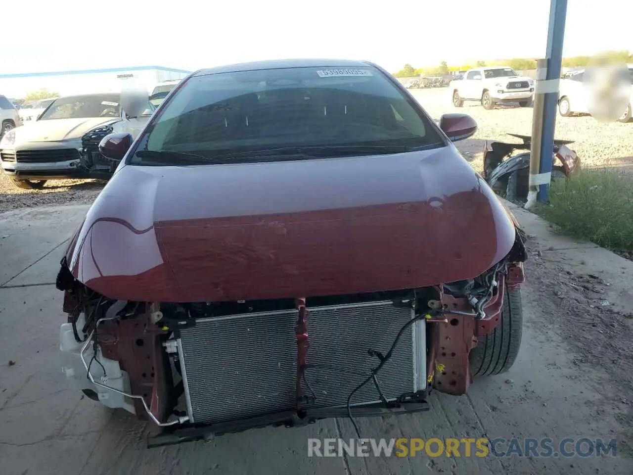 5 fotografías del automóvil dañado 5YFB4MDE9RP186344 TOYOTA COROLLA 2024