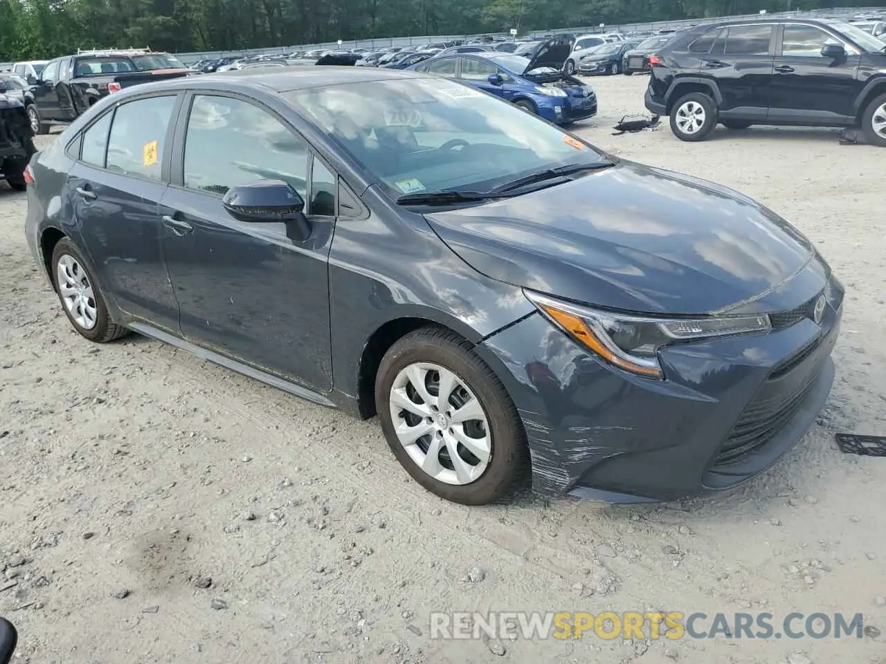 4 fotografías del automóvil dañado 5YFB4MDE9RP186893 TOYOTA COROLLA 2024