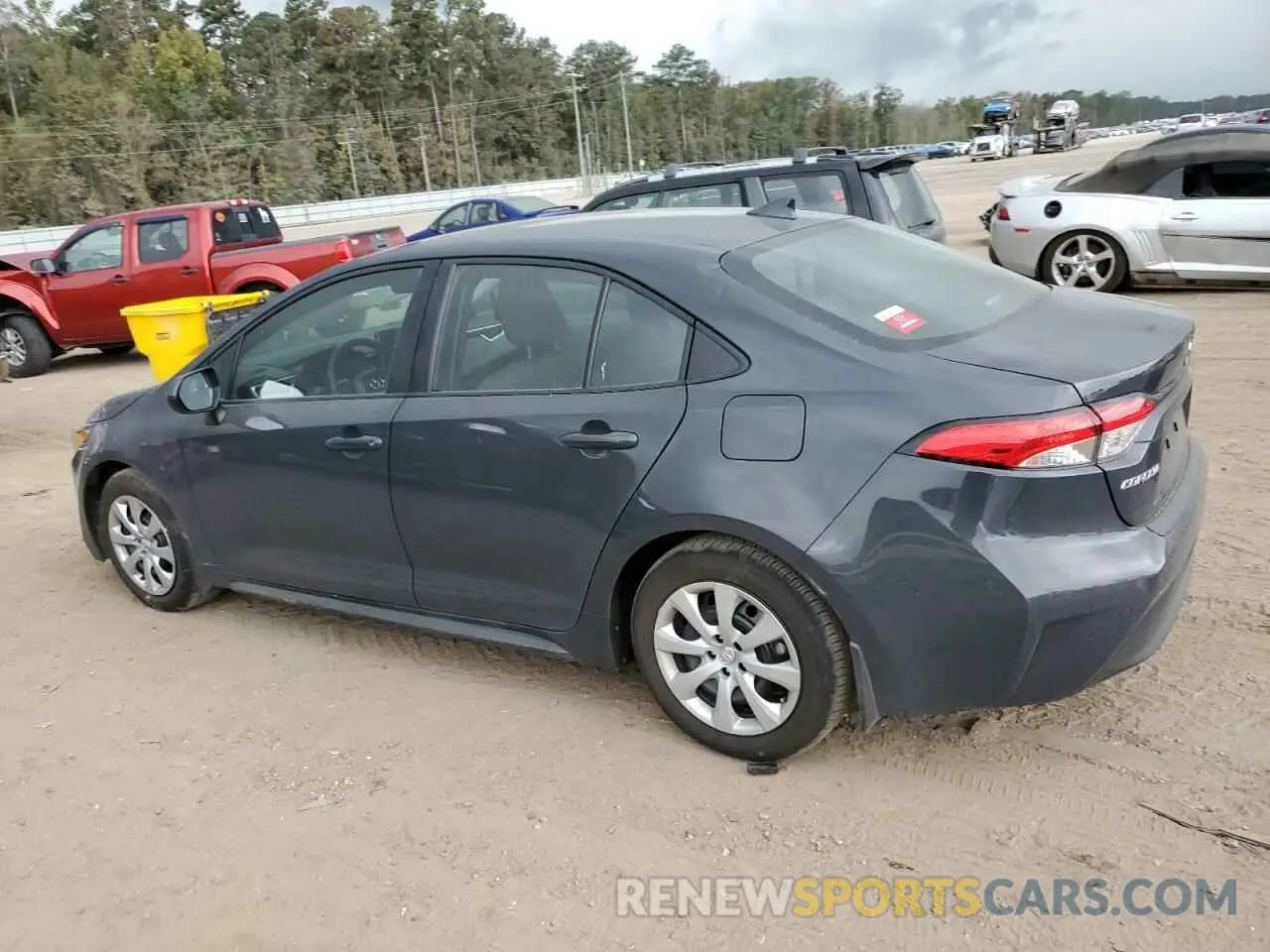 2 fotografías del automóvil dañado 5YFB4MDE9RP187154 TOYOTA COROLLA 2024