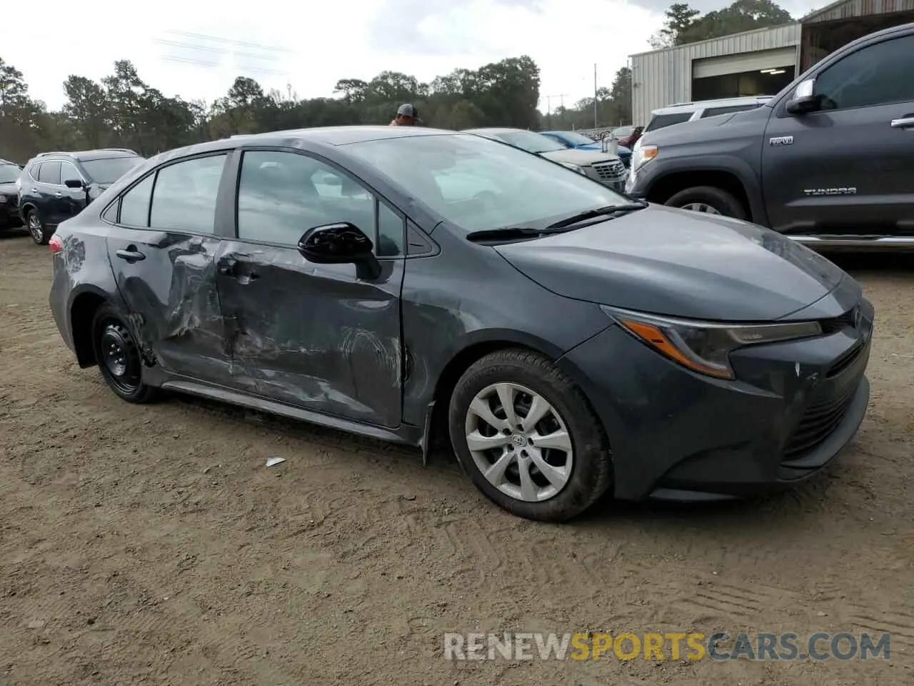 4 fotografías del automóvil dañado 5YFB4MDE9RP187154 TOYOTA COROLLA 2024