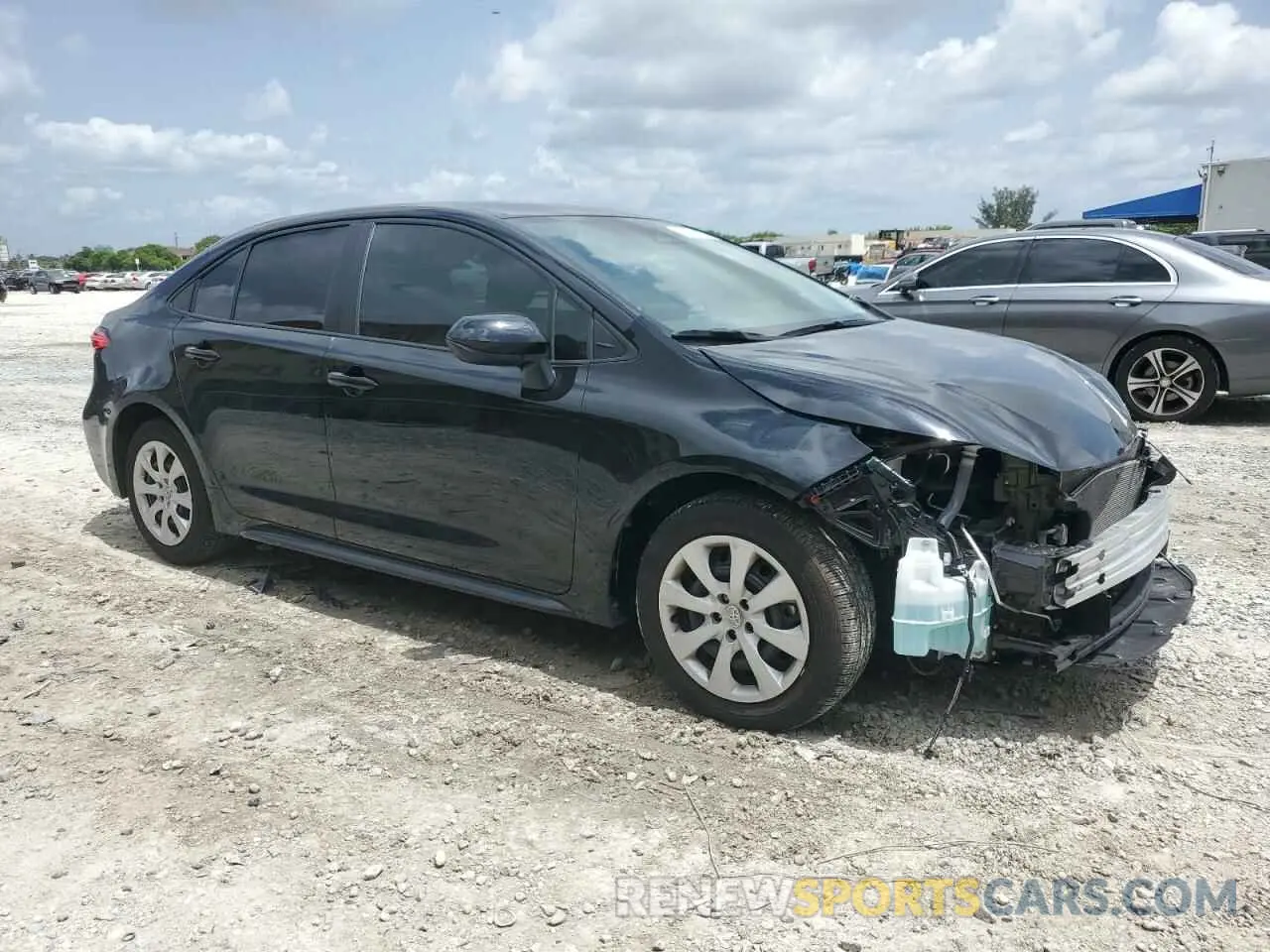 4 fotografías del automóvil dañado 5YFB4MDE9RP191964 TOYOTA COROLLA 2024