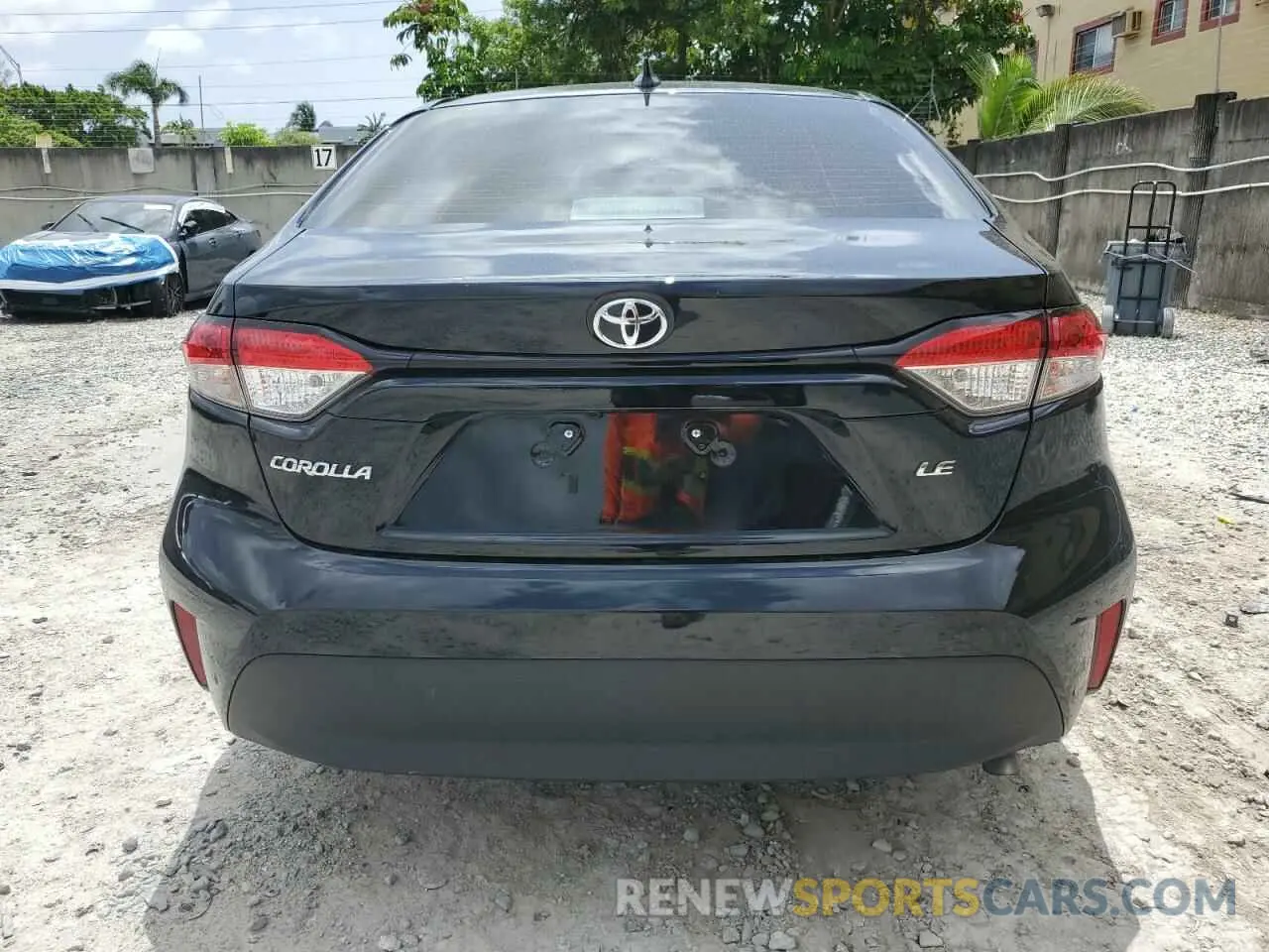 6 fotografías del automóvil dañado 5YFB4MDE9RP191964 TOYOTA COROLLA 2024