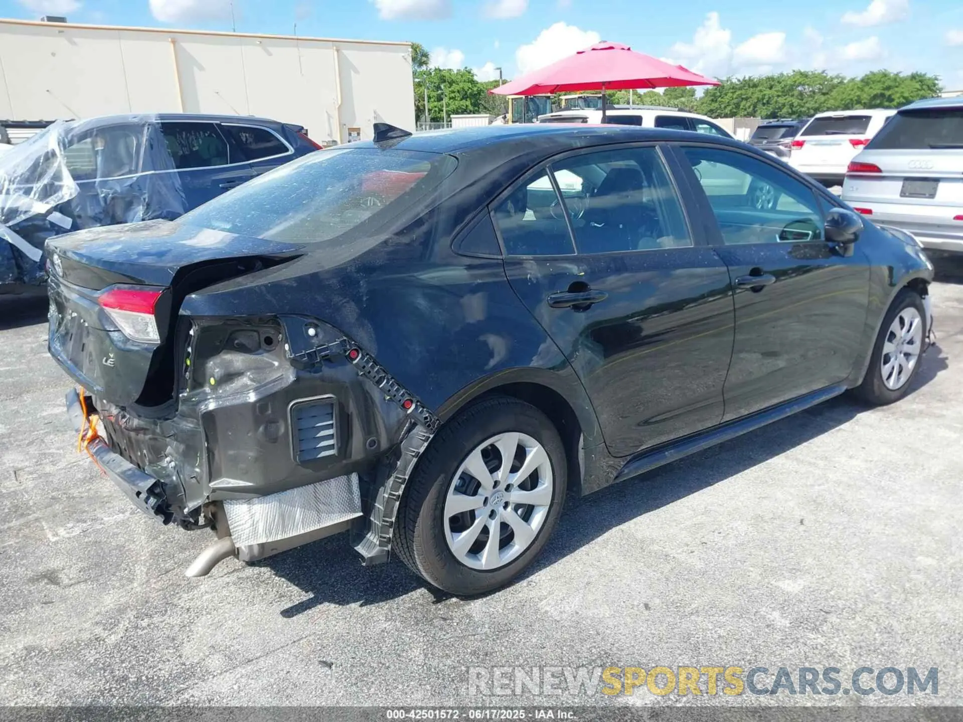 4 fotografías del automóvil dañado 5YFB4MDE9RP192774 TOYOTA COROLLA 2024