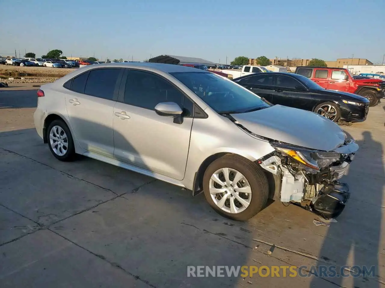 4 fotografías del automóvil dañado 5YFB4MDE9RP204289 TOYOTA COROLLA 2024