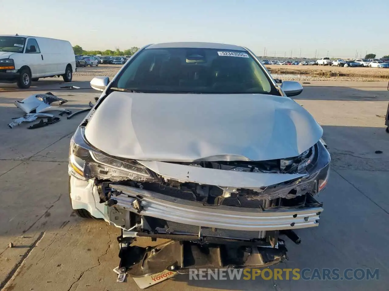 5 fotografías del automóvil dañado 5YFB4MDE9RP204289 TOYOTA COROLLA 2024