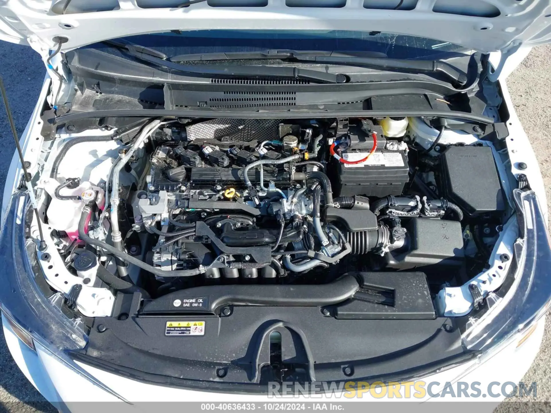 10 fotografías del automóvil dañado 5YFB4MDE9RP209010 TOYOTA COROLLA 2024