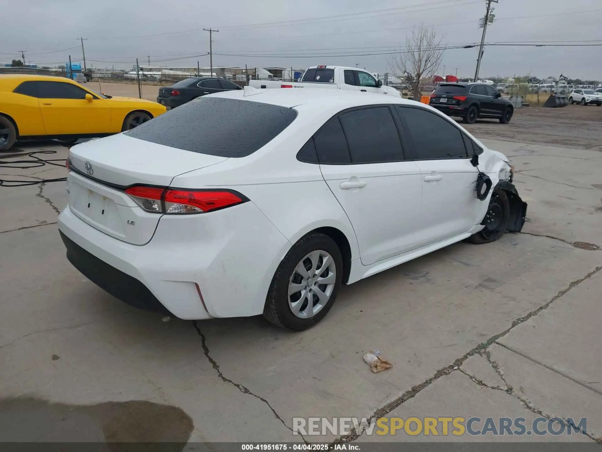 4 fotografías del automóvil dañado 5YFB4MDE9RP212019 TOYOTA COROLLA 2024