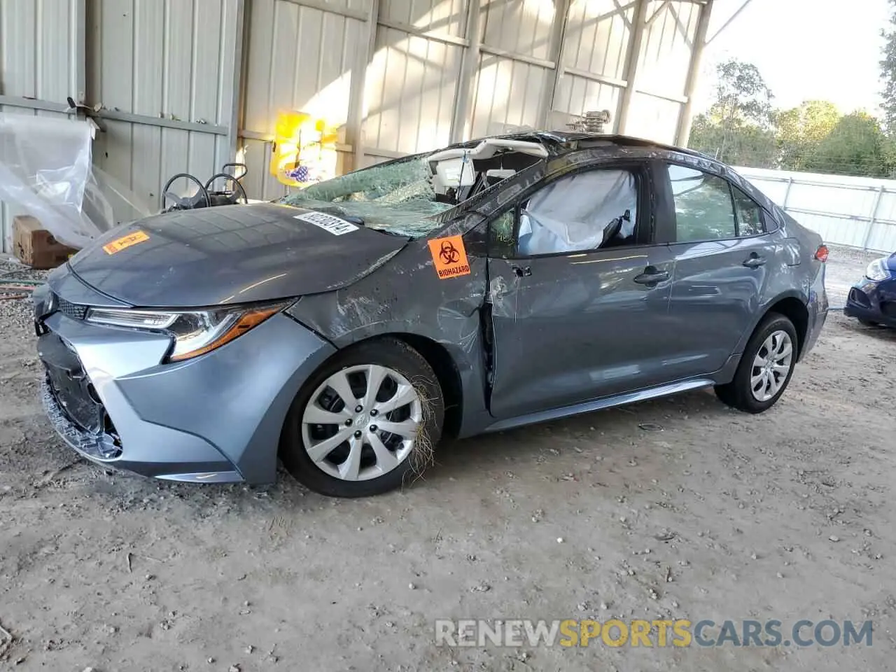 1 fotografías del automóvil dañado 5YFB4MDE9RP215065 TOYOTA COROLLA 2024