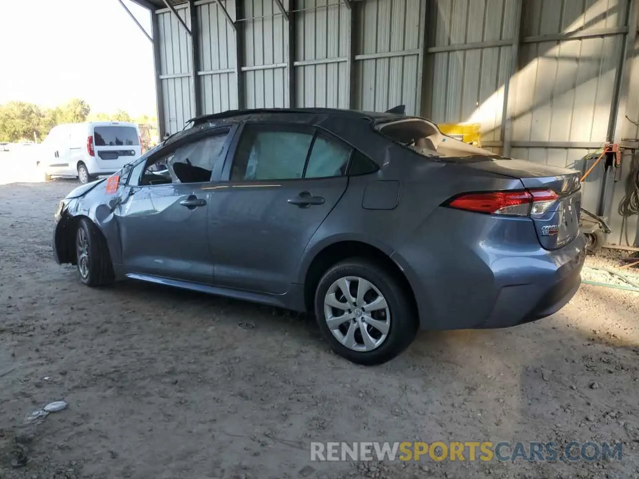2 fotografías del automóvil dañado 5YFB4MDE9RP215065 TOYOTA COROLLA 2024