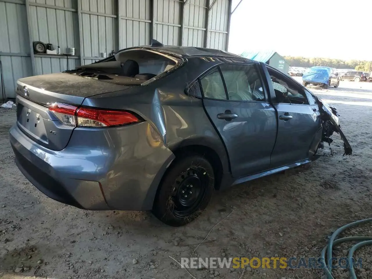 3 fotografías del automóvil dañado 5YFB4MDE9RP215065 TOYOTA COROLLA 2024