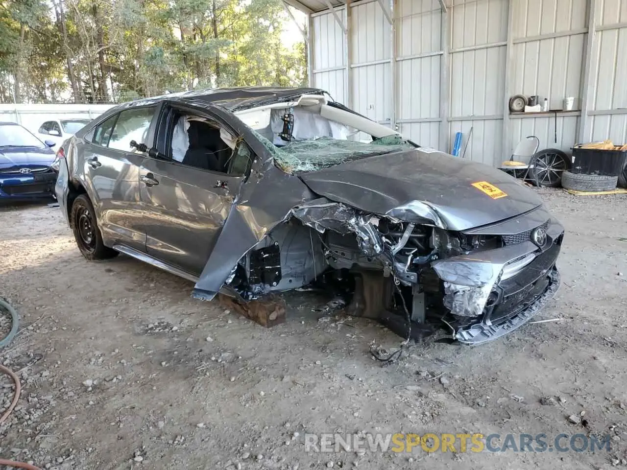 4 fotografías del automóvil dañado 5YFB4MDE9RP215065 TOYOTA COROLLA 2024