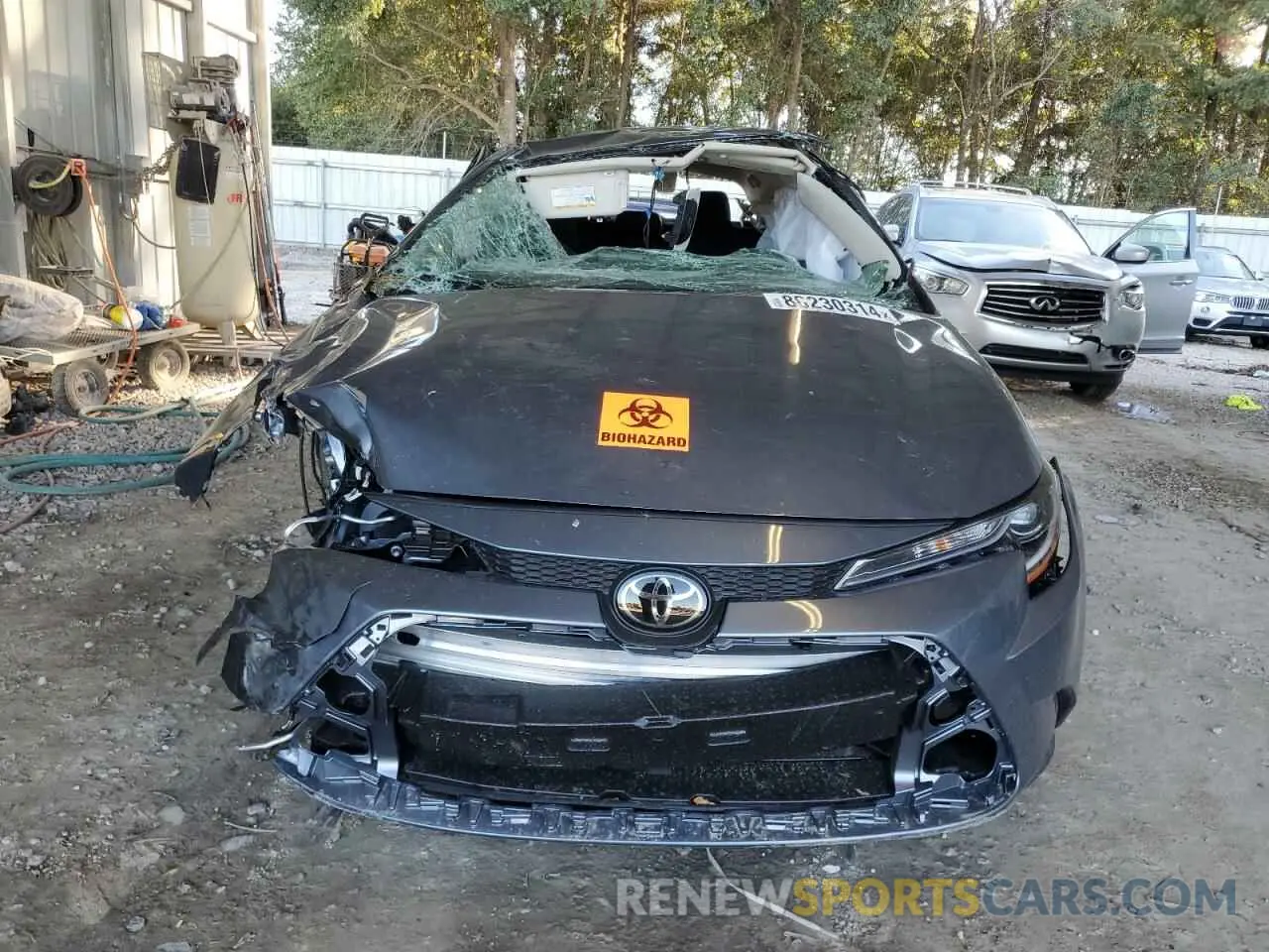 5 fotografías del automóvil dañado 5YFB4MDE9RP215065 TOYOTA COROLLA 2024