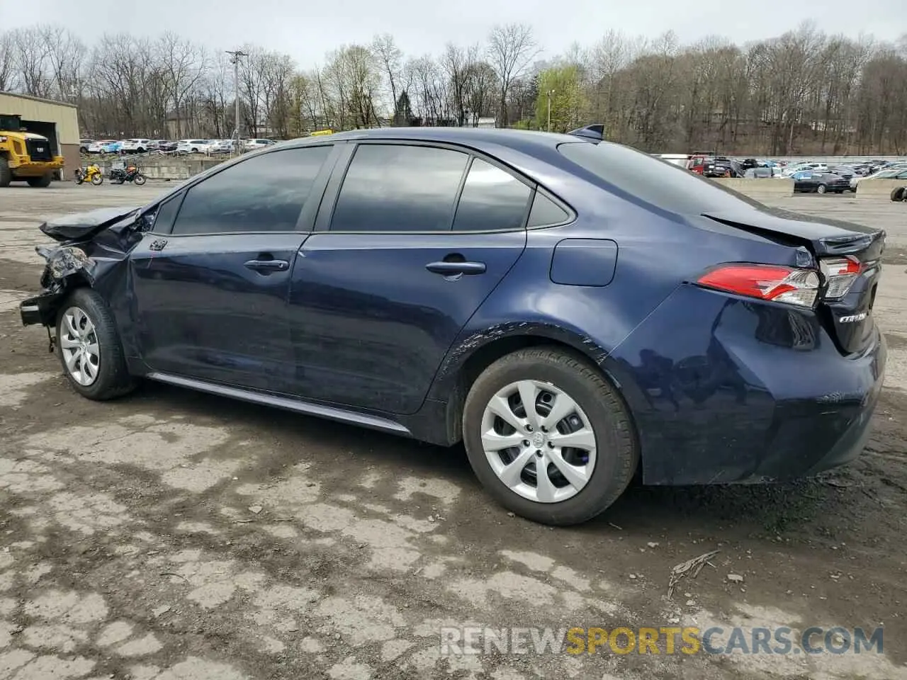 2 fotografías del automóvil dañado 5YFB4MDE9RP217804 TOYOTA COROLLA 2024