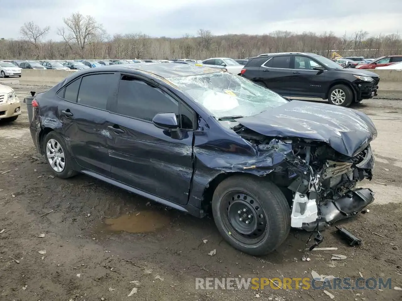 4 fotografías del automóvil dañado 5YFB4MDE9RP217804 TOYOTA COROLLA 2024