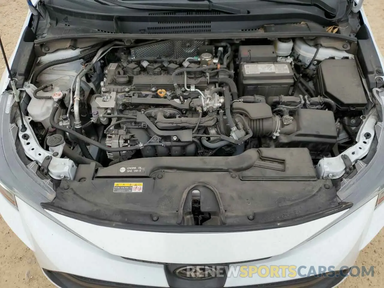 11 fotografías del automóvil dañado 5YFB4MDEXRP083093 TOYOTA COROLLA 2024