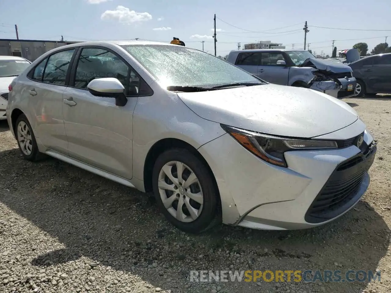4 fotografías del automóvil dañado 5YFB4MDEXRP085992 TOYOTA COROLLA 2024