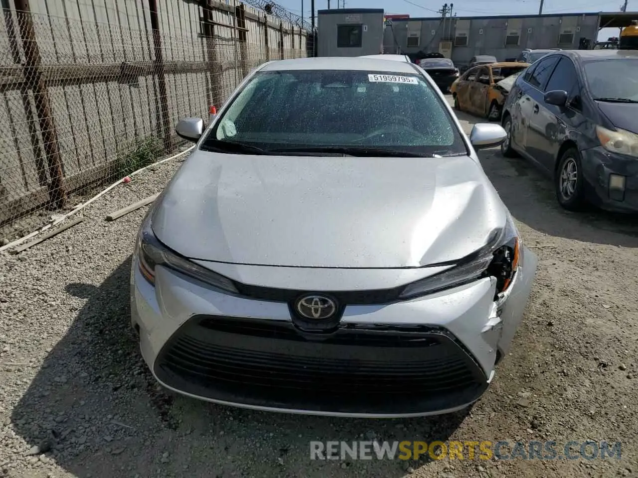 5 fotografías del automóvil dañado 5YFB4MDEXRP085992 TOYOTA COROLLA 2024