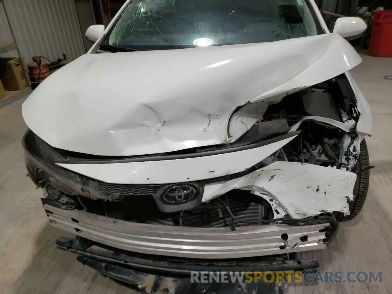 11 fotografías del automóvil dañado 5YFB4MDEXRP094210 TOYOTA COROLLA 2024