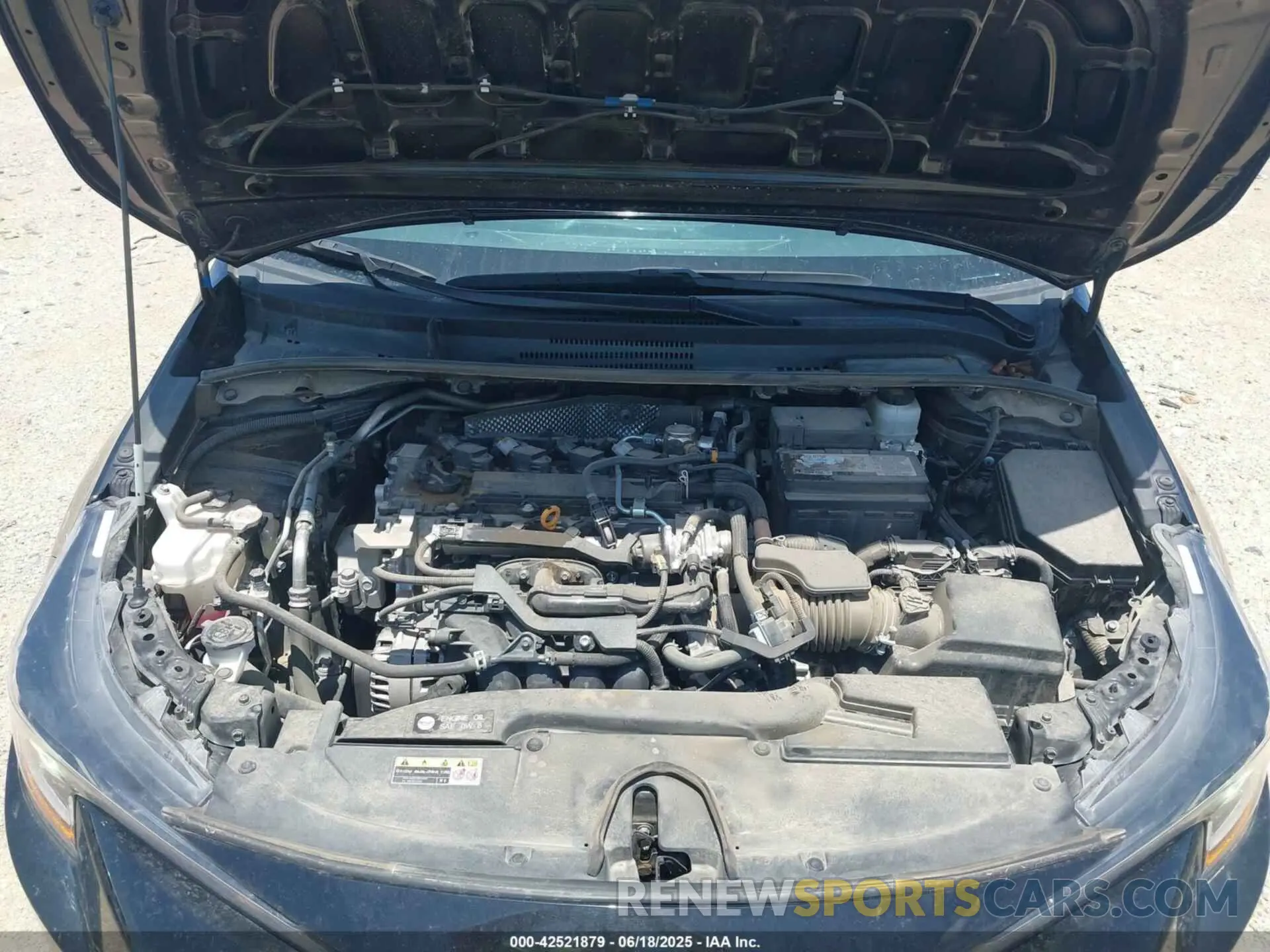 10 fotografías del automóvil dañado 5YFB4MDEXRP104766 TOYOTA COROLLA 2024