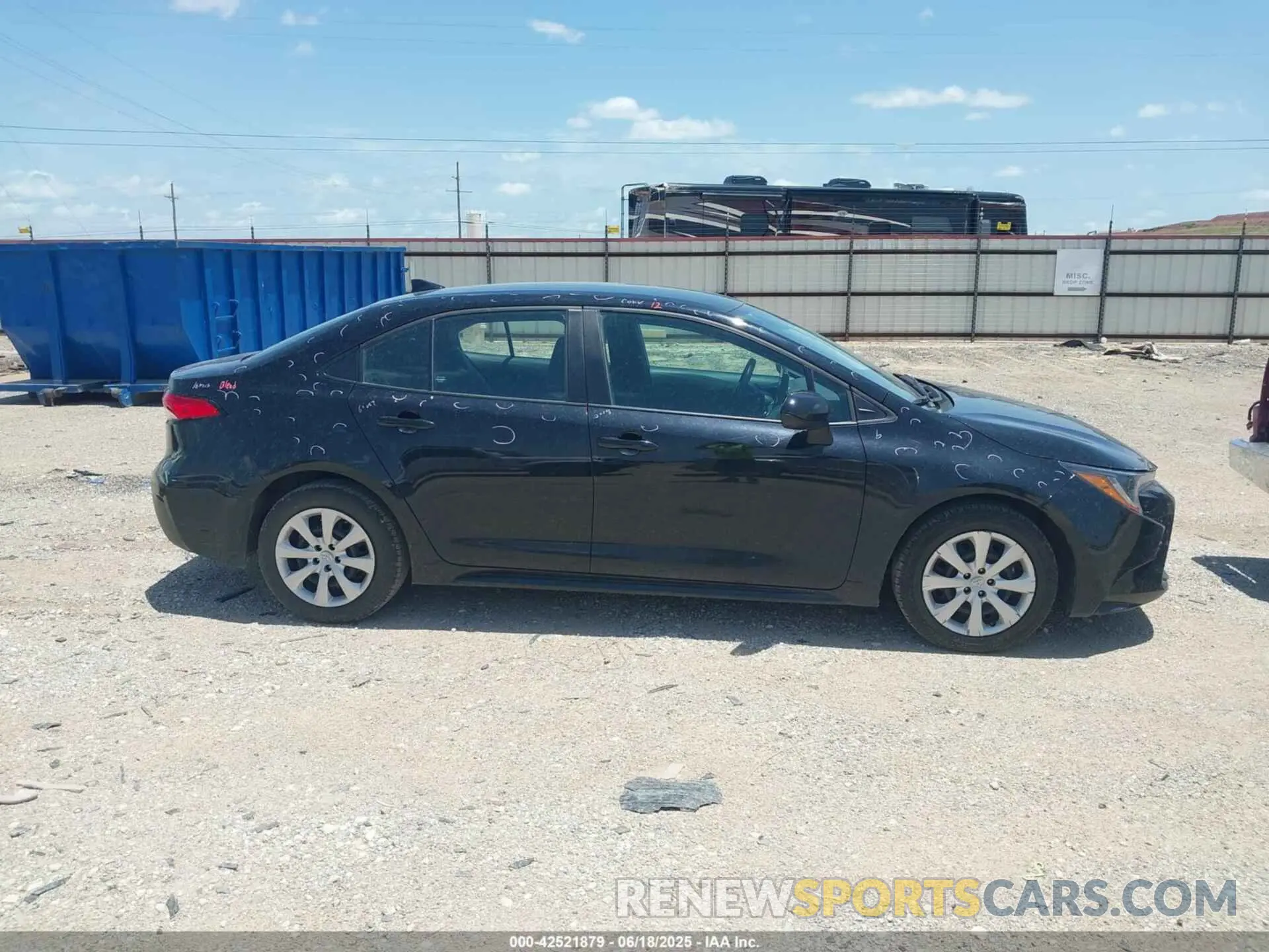 13 fotografías del automóvil dañado 5YFB4MDEXRP104766 TOYOTA COROLLA 2024