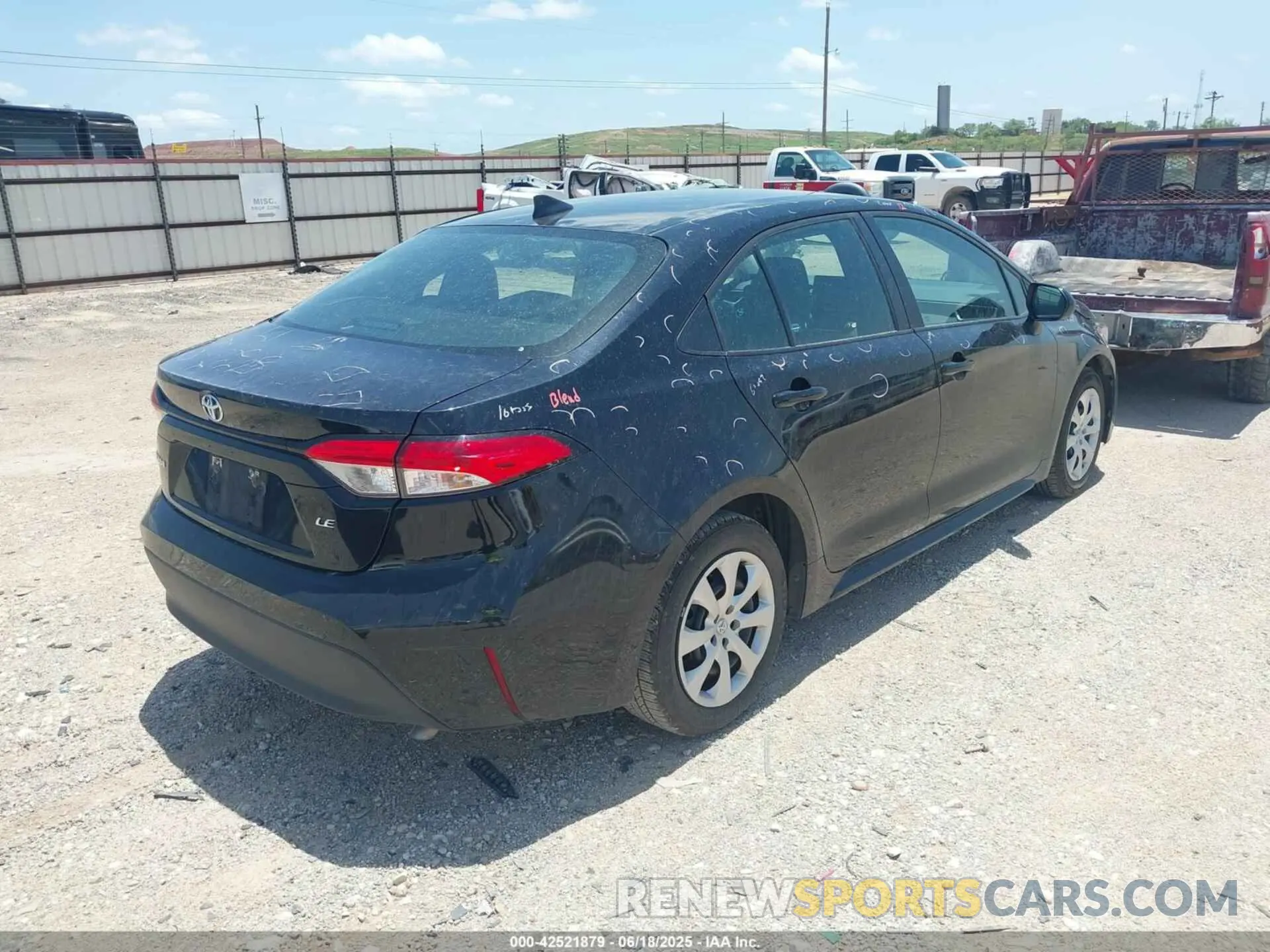 4 fotografías del automóvil dañado 5YFB4MDEXRP104766 TOYOTA COROLLA 2024