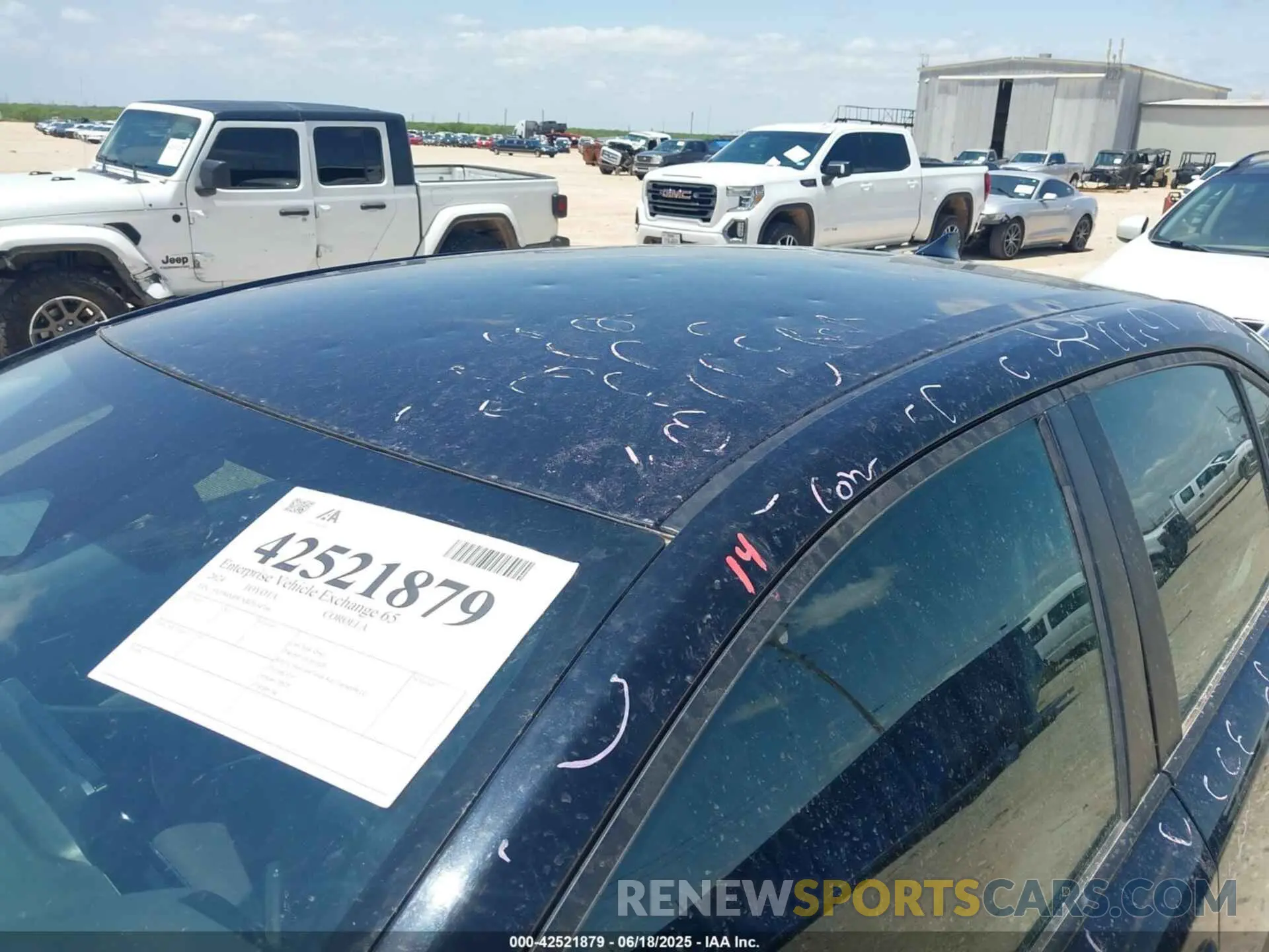 6 fotografías del automóvil dañado 5YFB4MDEXRP104766 TOYOTA COROLLA 2024