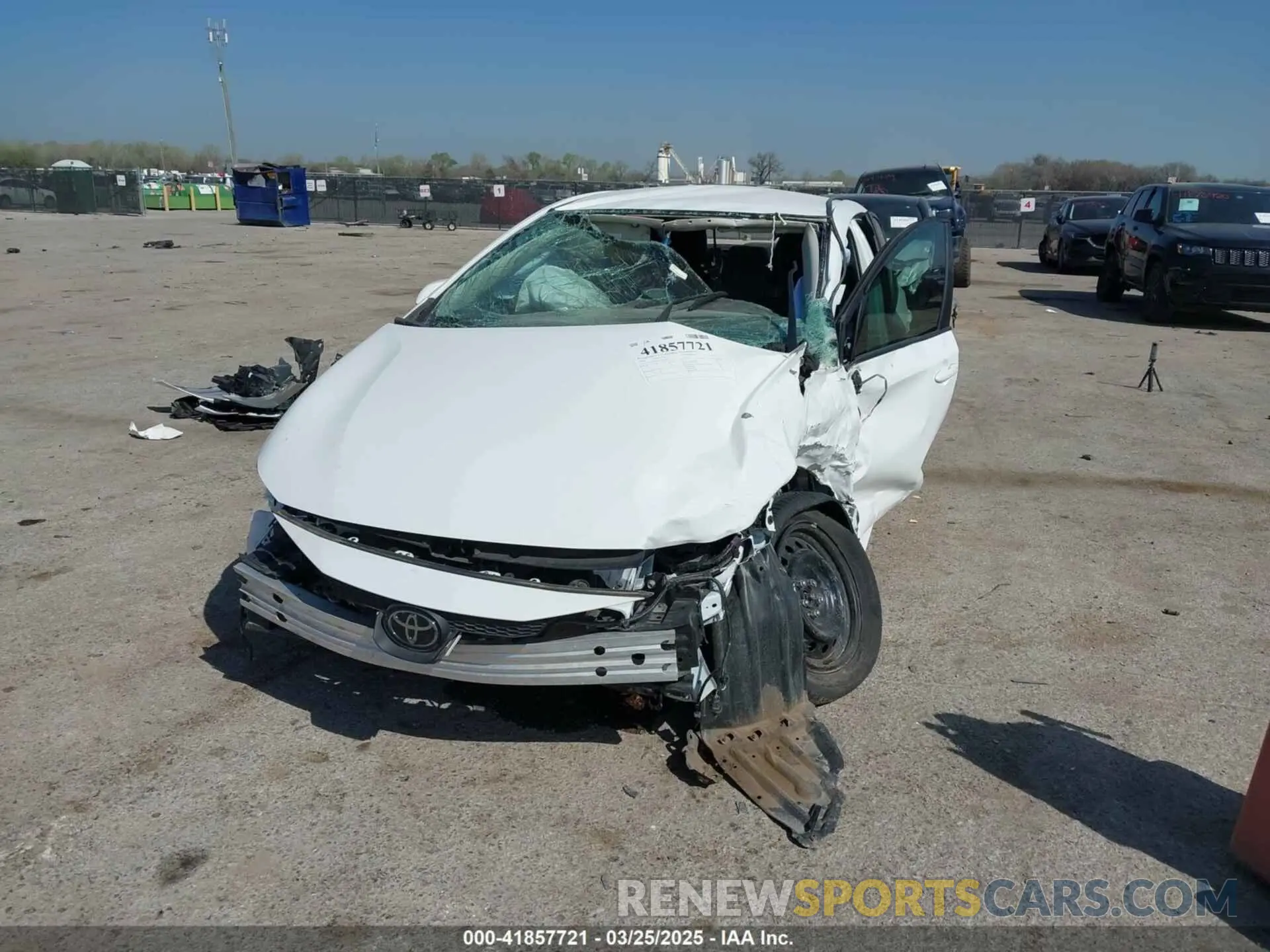 6 fotografías del automóvil dañado 5YFB4MDEXRP105819 TOYOTA COROLLA 2024