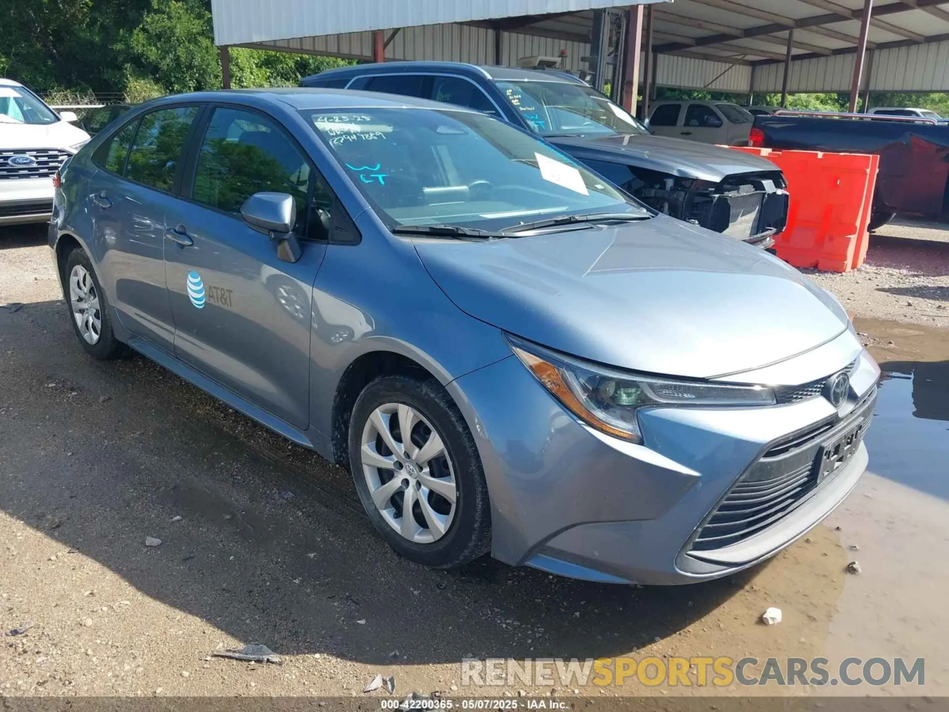 1 fotografías del automóvil dañado 5YFB4MDEXRP106324 TOYOTA COROLLA 2024