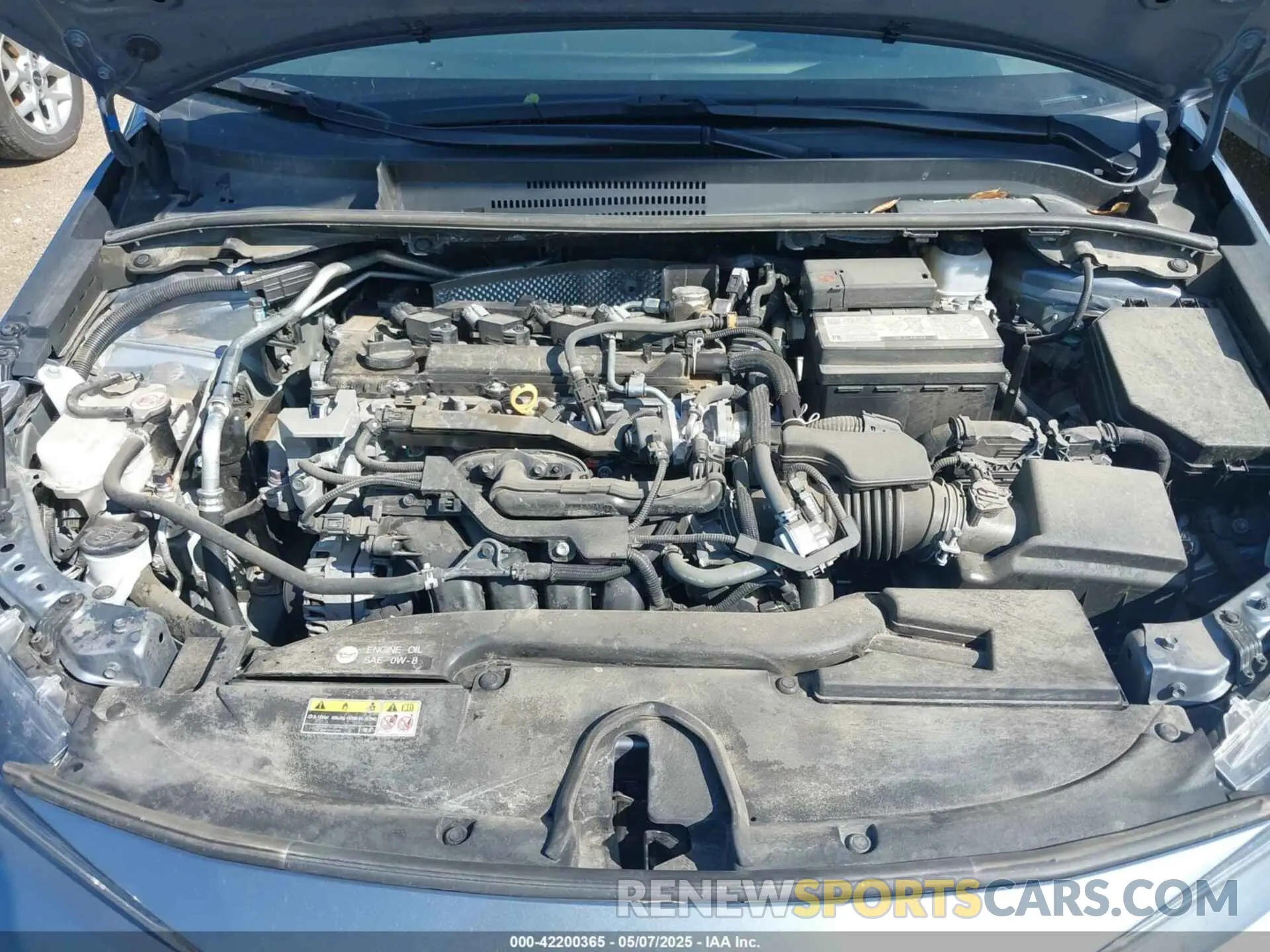 10 fotografías del automóvil dañado 5YFB4MDEXRP106324 TOYOTA COROLLA 2024