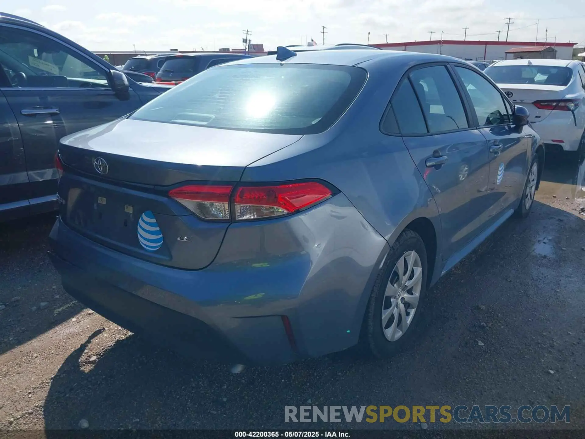4 fotografías del automóvil dañado 5YFB4MDEXRP106324 TOYOTA COROLLA 2024