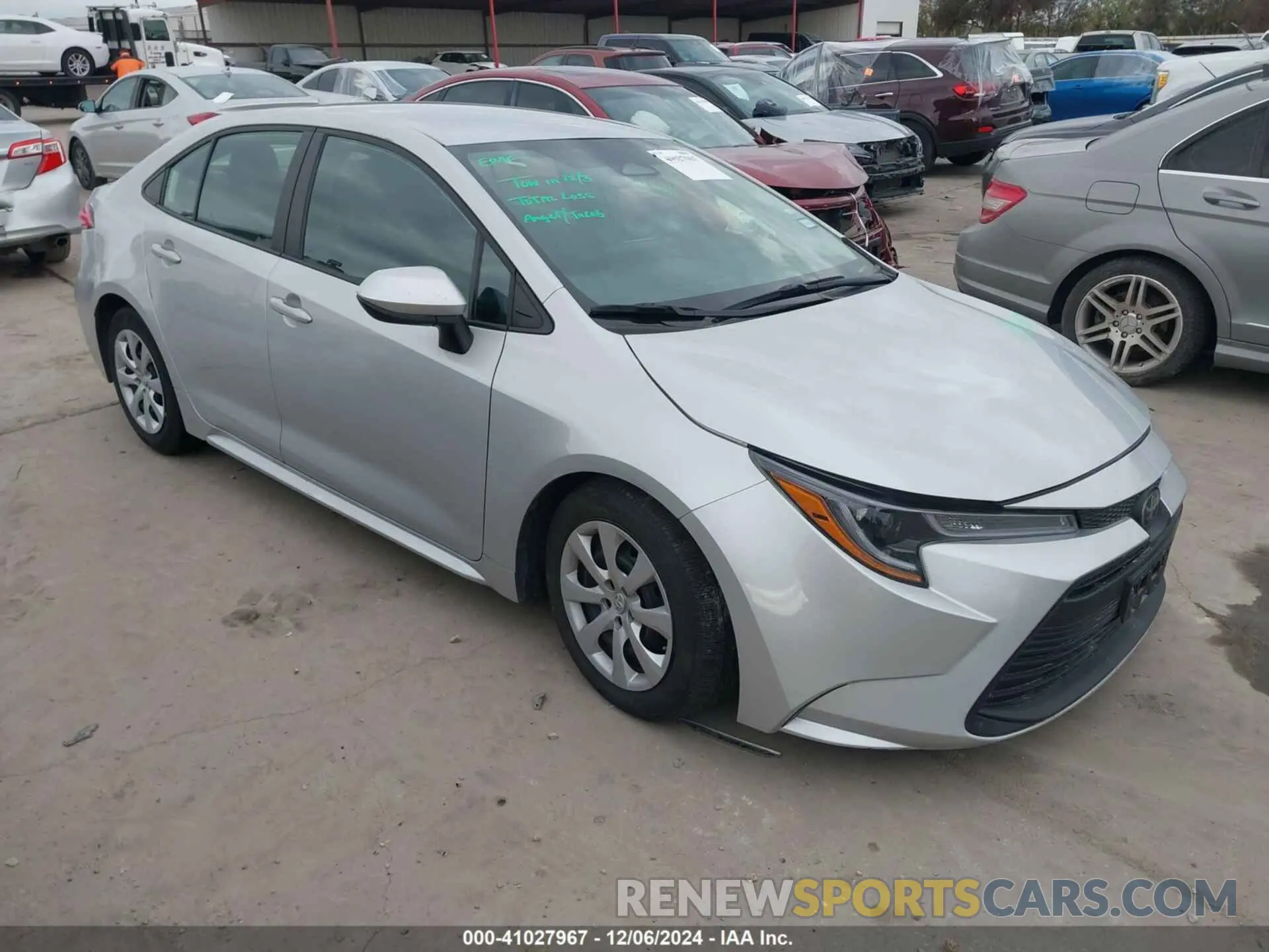 1 fotografías del automóvil dañado 5YFB4MDEXRP113886 TOYOTA COROLLA 2024