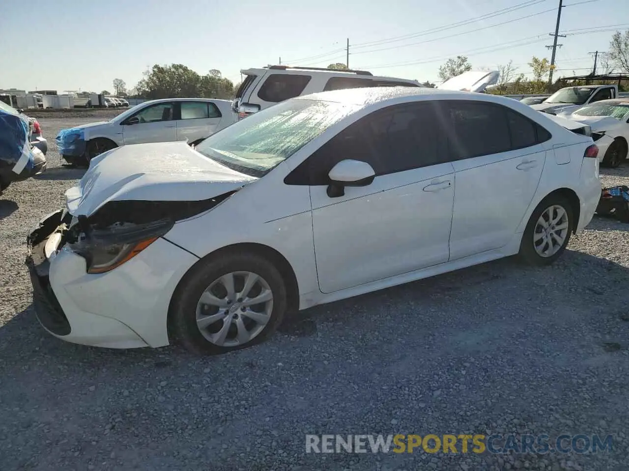 1 fotografías del automóvil dañado 5YFB4MDEXRP116836 TOYOTA COROLLA 2024