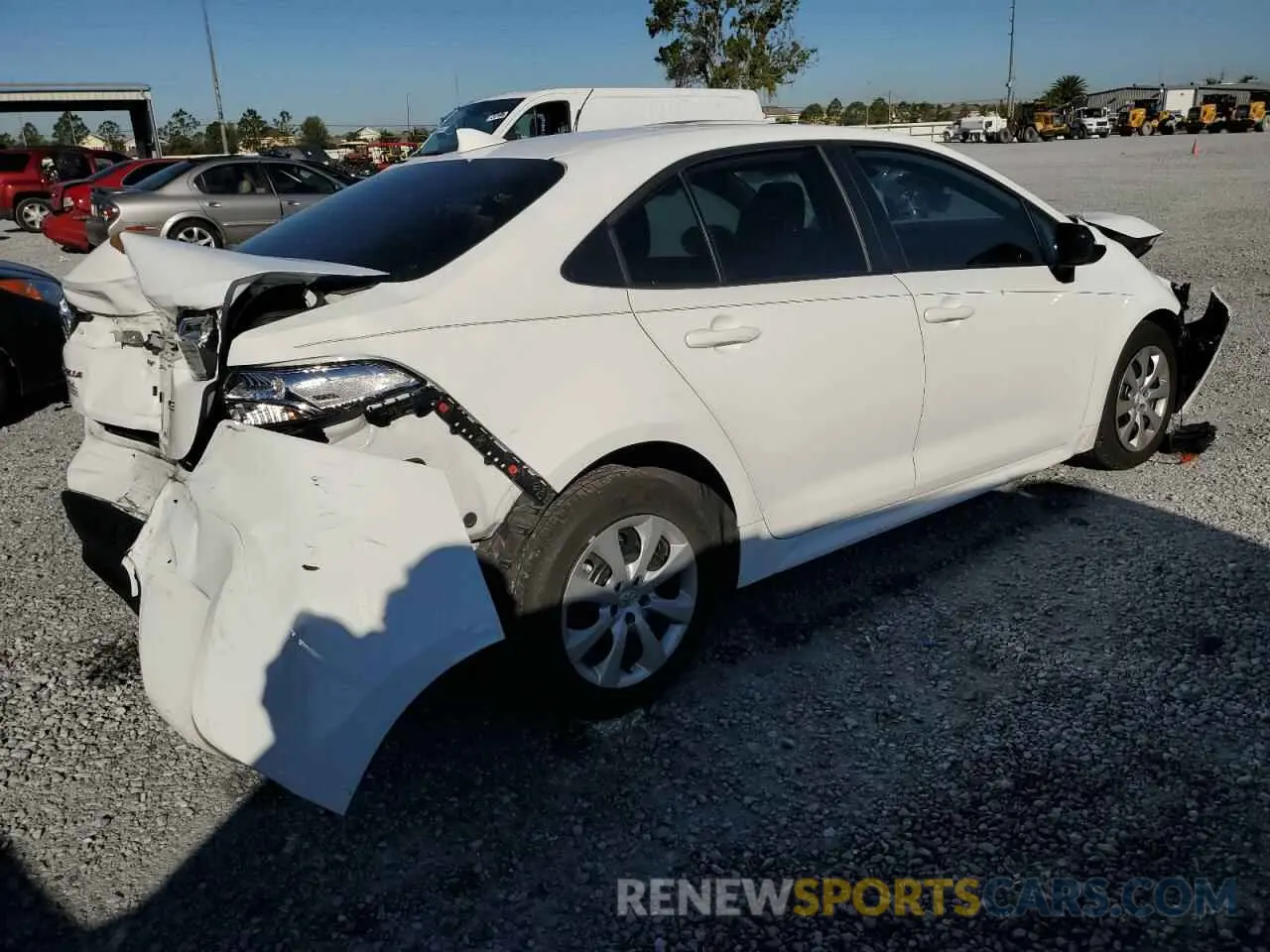 3 fotografías del automóvil dañado 5YFB4MDEXRP116836 TOYOTA COROLLA 2024