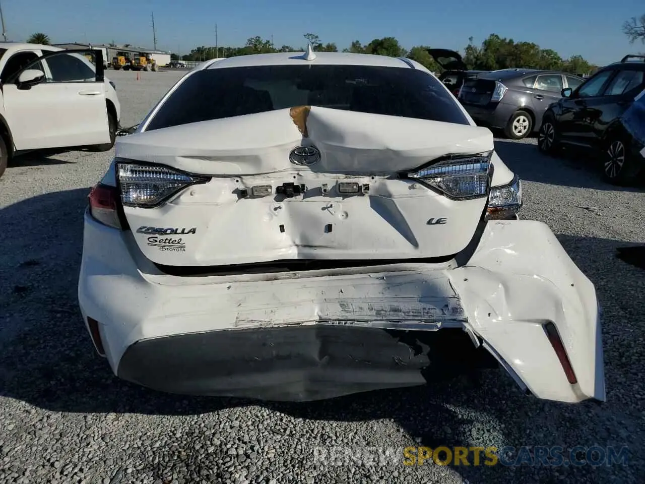 6 fotografías del automóvil dañado 5YFB4MDEXRP116836 TOYOTA COROLLA 2024