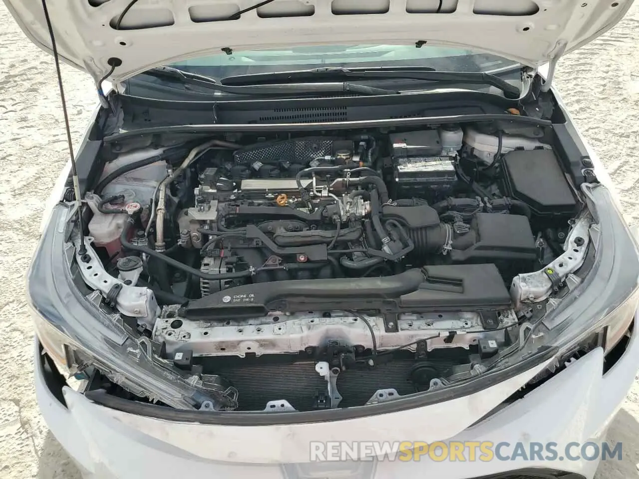 11 fotografías del automóvil dañado 5YFB4MDEXRP125844 TOYOTA COROLLA 2024