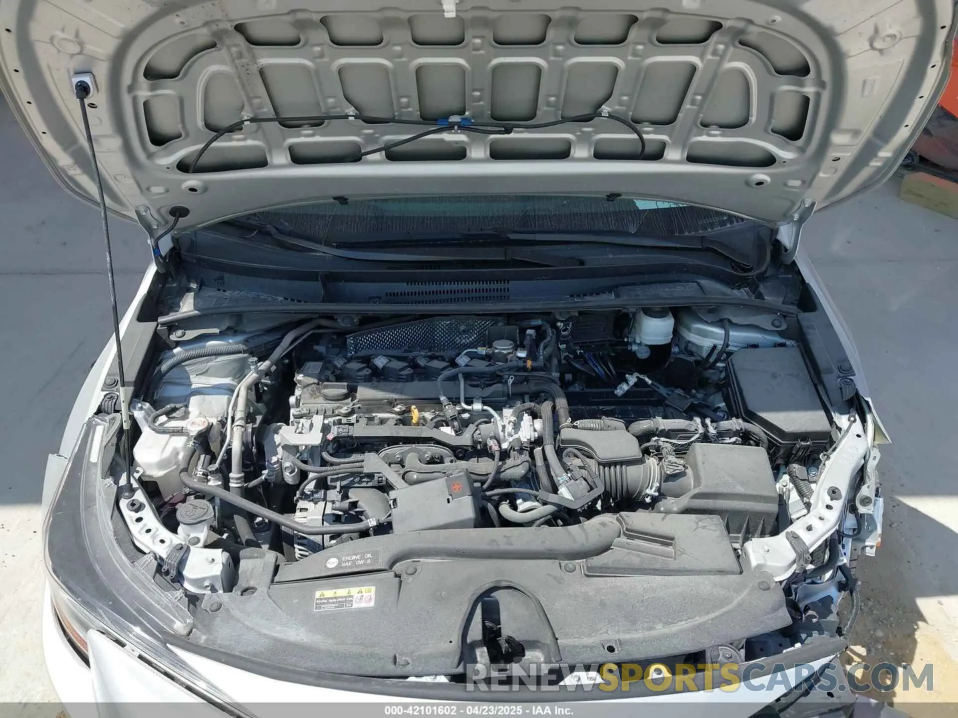 10 fotografías del automóvil dañado 5YFB4MDEXRP135256 TOYOTA COROLLA 2024