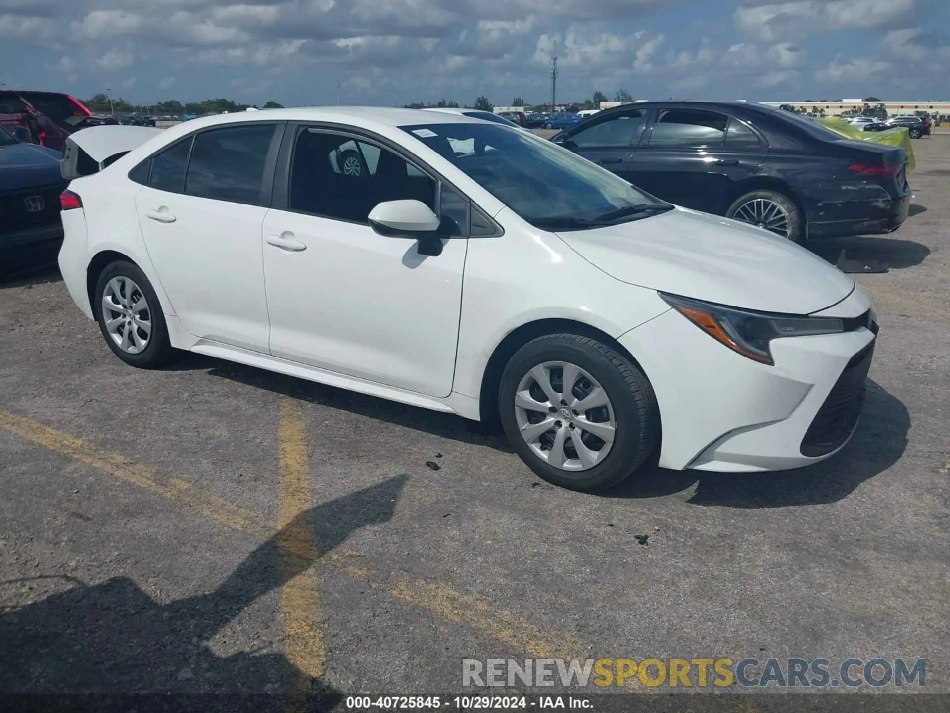 1 fotografías del automóvil dañado 5YFB4MDEXRP136777 TOYOTA COROLLA 2024
