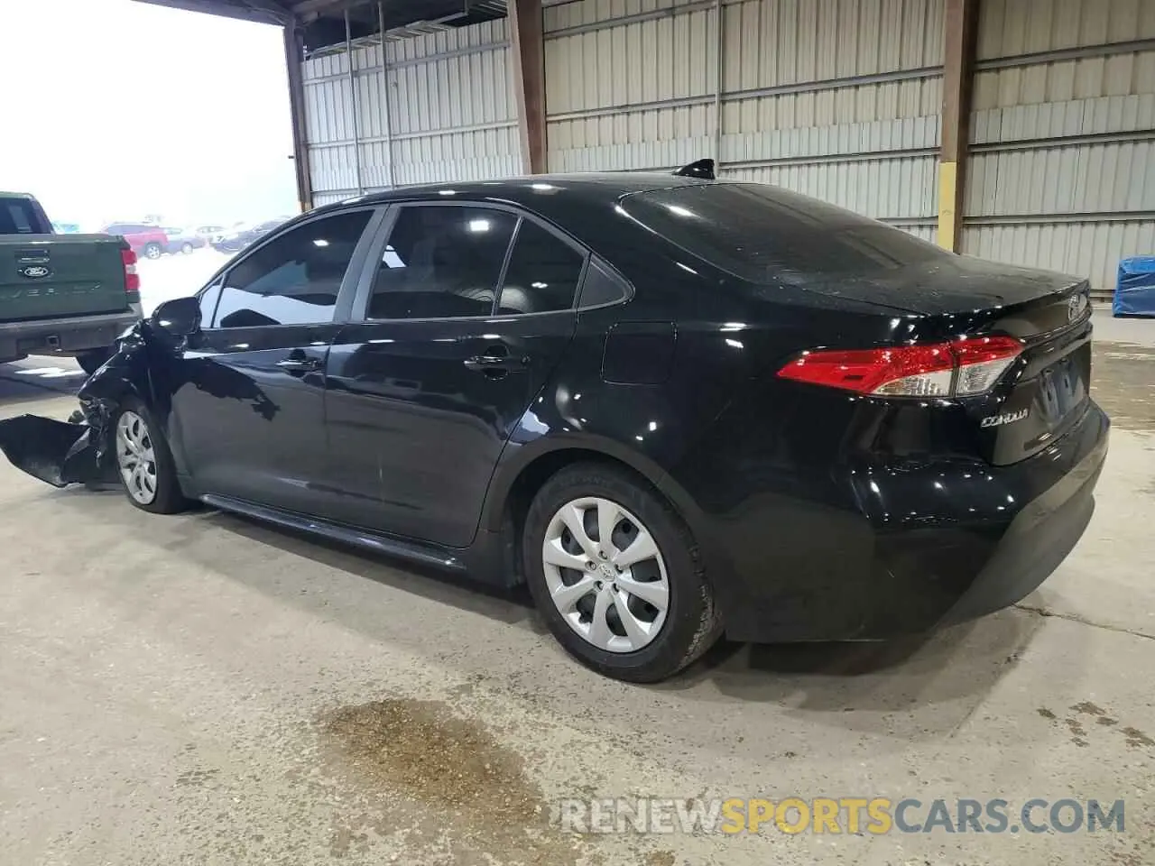 2 fotografías del automóvil dañado 5YFB4MDEXRP137217 TOYOTA COROLLA 2024