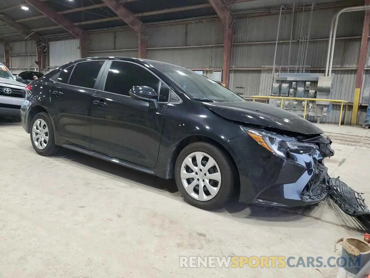 4 fotografías del automóvil dañado 5YFB4MDEXRP137217 TOYOTA COROLLA 2024
