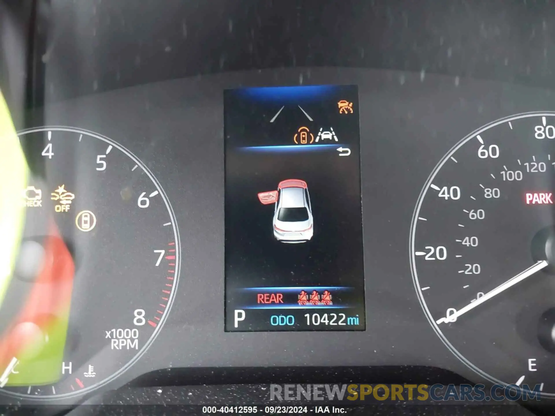 12 fotografías del automóvil dañado 5YFB4MDEXRP141624 TOYOTA COROLLA 2024