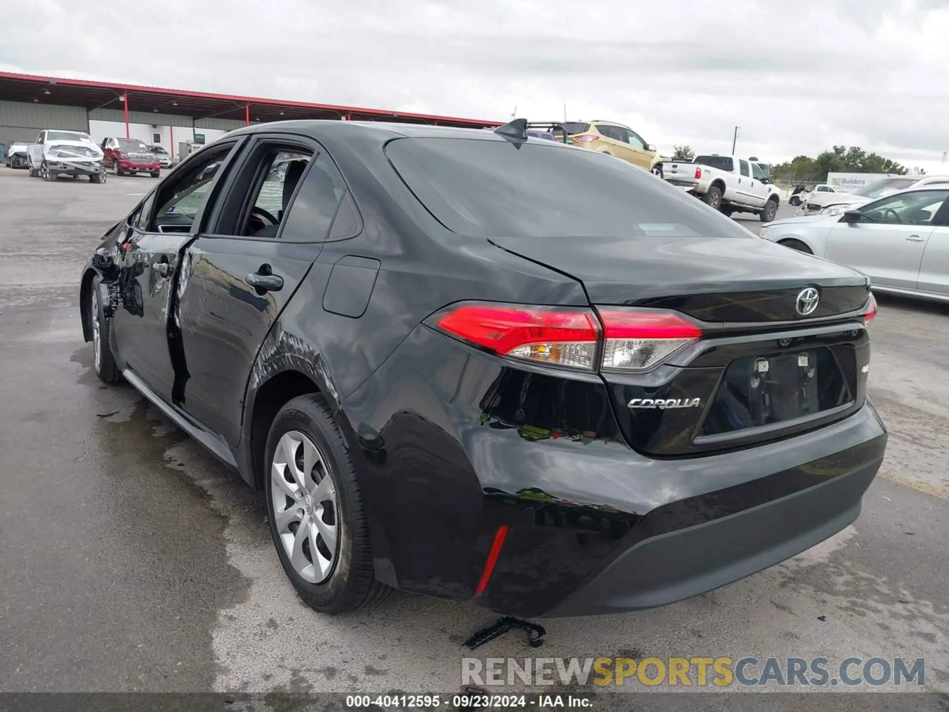 3 fotografías del automóvil dañado 5YFB4MDEXRP141624 TOYOTA COROLLA 2024