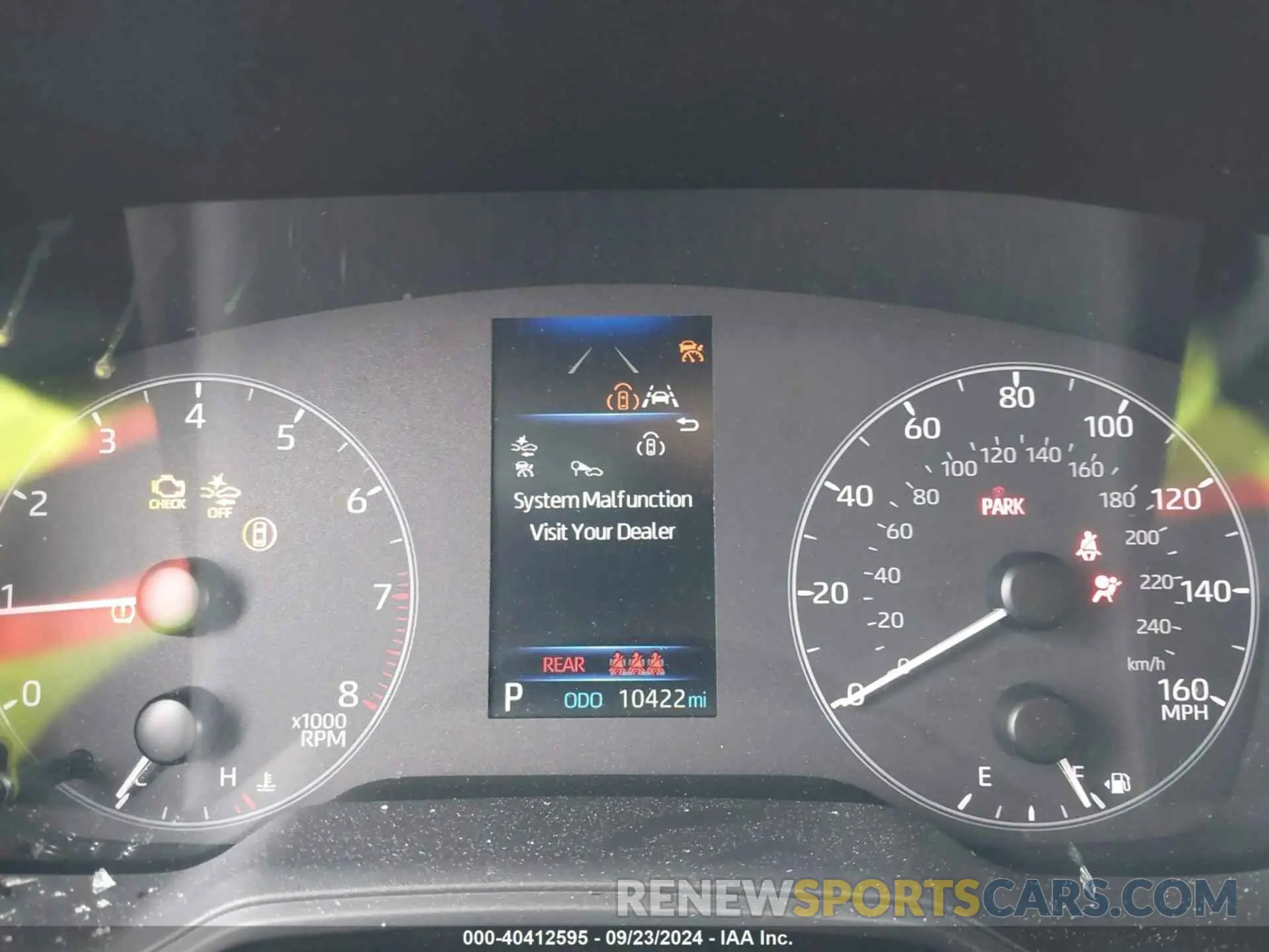 7 fotografías del automóvil dañado 5YFB4MDEXRP141624 TOYOTA COROLLA 2024
