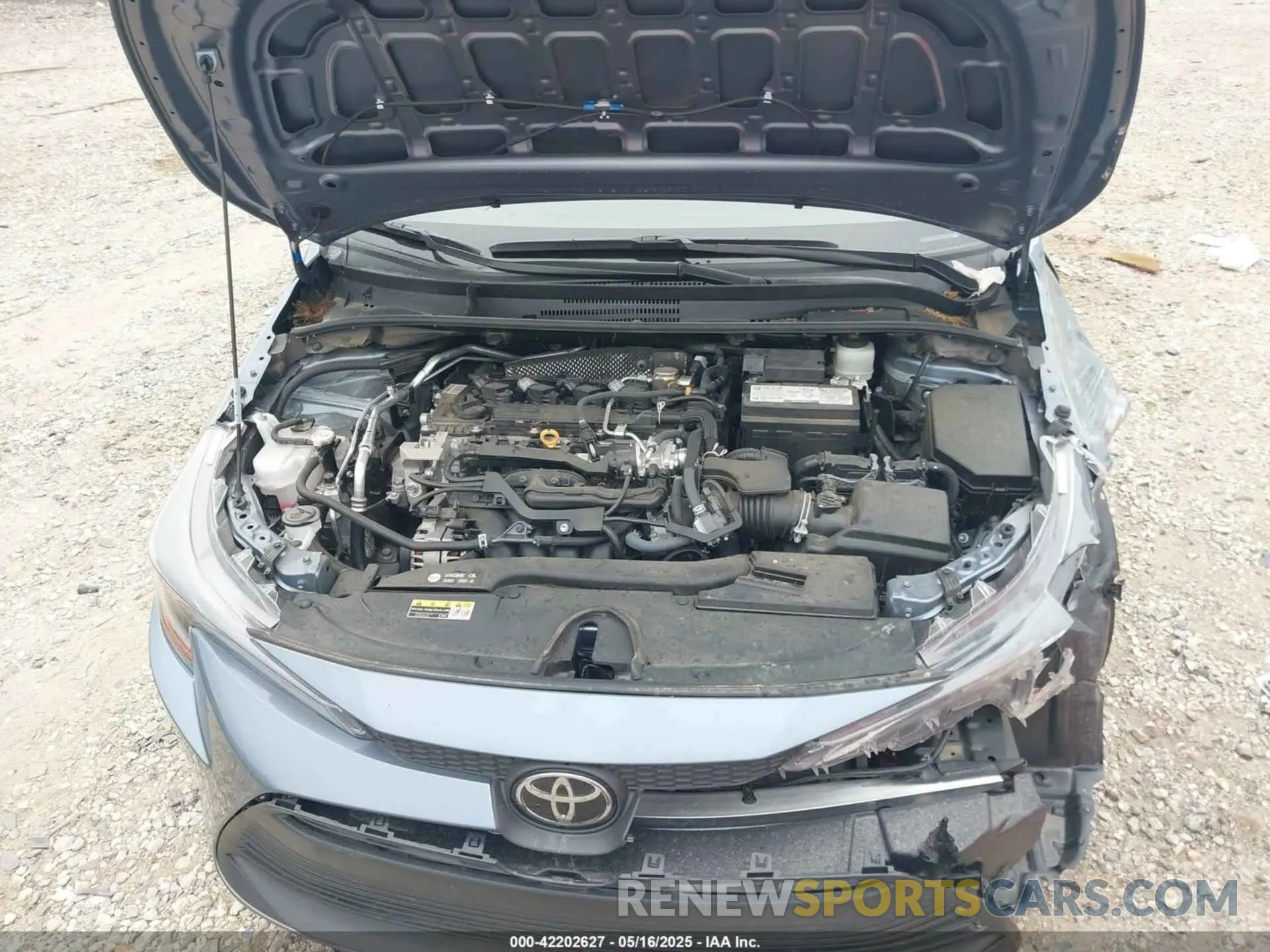 10 fotografías del automóvil dañado 5YFB4MDEXRP149531 TOYOTA COROLLA 2024