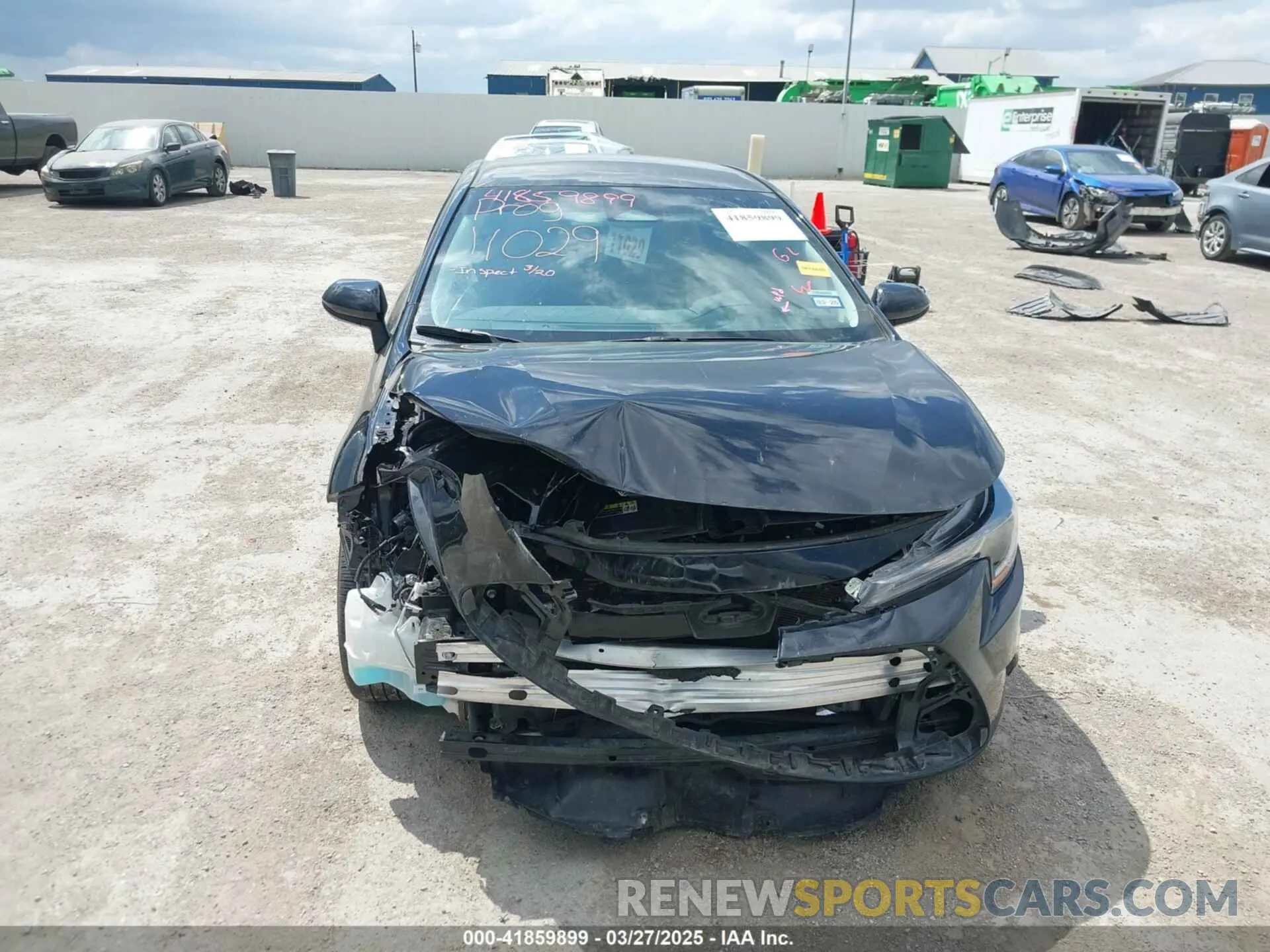 12 fotografías del automóvil dañado 5YFB4MDEXRP155572 TOYOTA COROLLA 2024