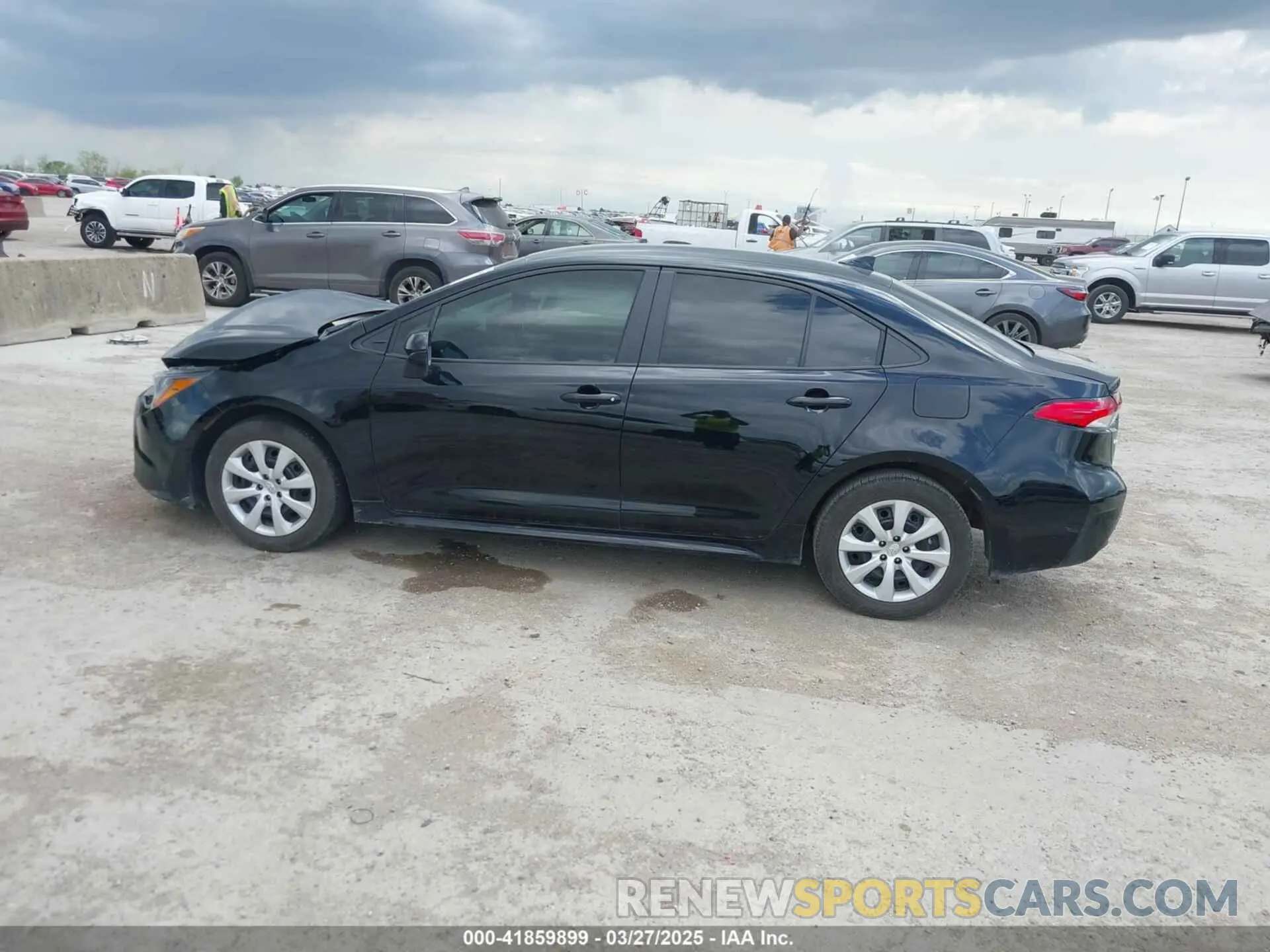 14 fotografías del automóvil dañado 5YFB4MDEXRP155572 TOYOTA COROLLA 2024